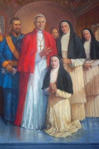 eduardoamato.it - Visita di Pio IX e Ferdinando II di Borbone al convento delle suore Rocchettine di Nola